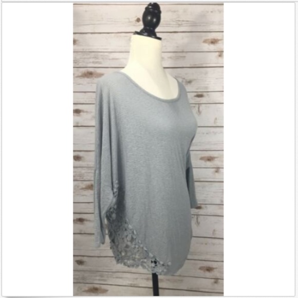 Painted Threads Women's Top L Large 3/4 Dolman - Picture 2 of 6